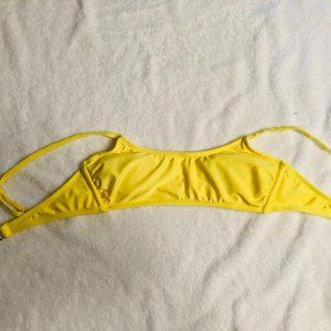 Vibrant yellow bikini